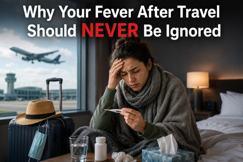Is fever after travel dangerous?